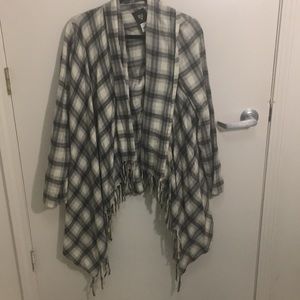 Plaid sweater